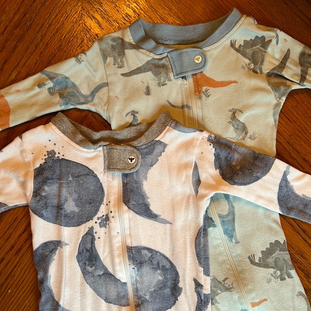 Burt’s Bees Baby Footed Pajamas Set of 2